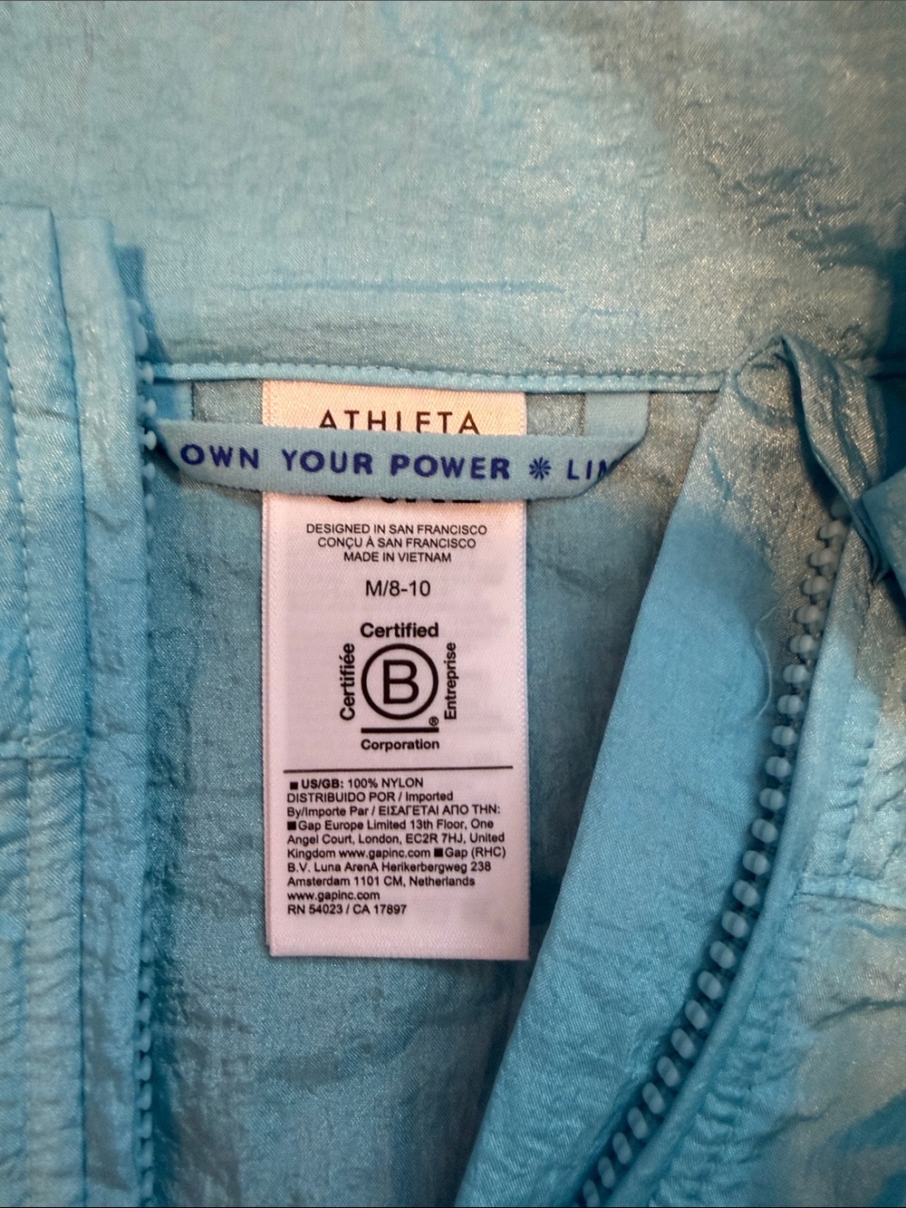 ATHLETA GIRL Daybreak Jacket / Windbreaker Bundle of 3 - Size M (8-10) - NWT - Picture 12 of 12